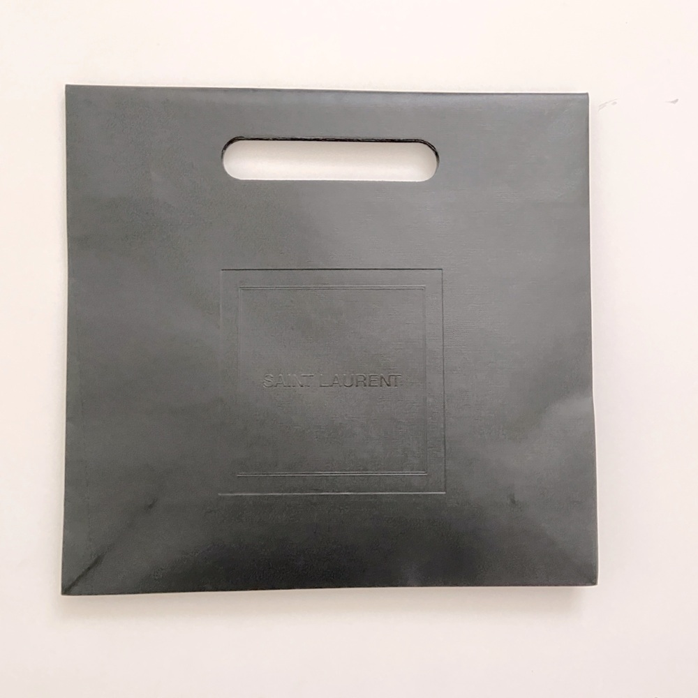 SAINT LAURENT Paper bag 12x12inch